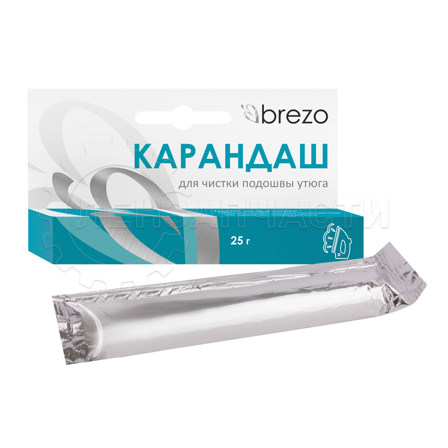 Карандаш для чистки подошвы утюга 25 гр BREZO 97025