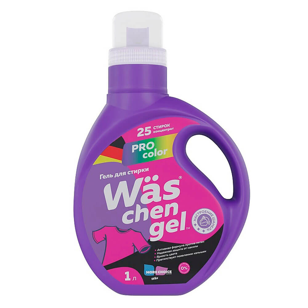 Гель для стирки More choice Wäs chen gel Color 1л, WgC1